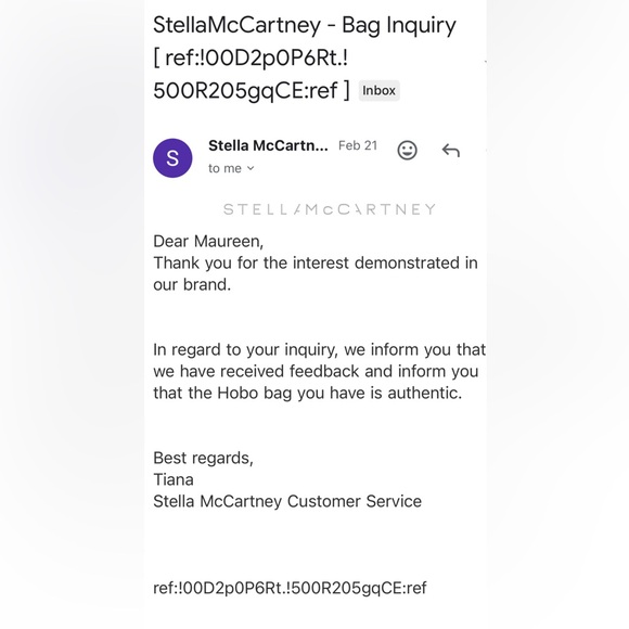 Stella McCartney Linea Logo Hobo Bag - Picture 12 of 13